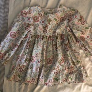 Shrimp and Grits kids Paisley shirt